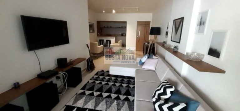 Apartamento com 3 Quartos à Venda, 127 m² em Canto Do Forte - Praia Grande
