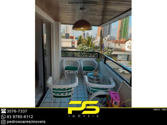 Imagem Apartamento com 3 Quartos à Venda, 158 m² em Aeroclube - João Pessoa Imagem Apartamento com 3 Quartos à Venda, 158 m² em Aeroclube - João Pessoa
