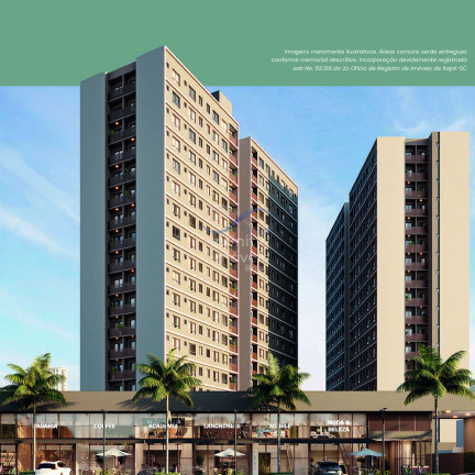 Apartamento com 2 Quartos à Venda, 61 m² em São João - Itajaí