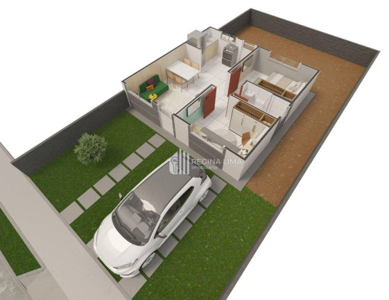 Imagem Casa com 2 Quartos à Venda, 41 m² em Jóia - Timon