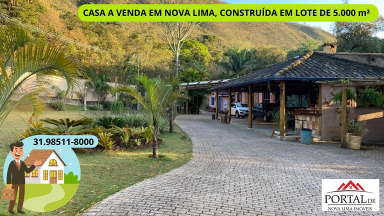 Imagem Casa com 4 Quartos à Venda, 780 m² em Jardim De Petropolis - Nova Lima