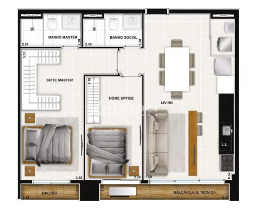 Imagem Apartamento com 2 Quartos à Venda, 71 m² em Setor Bueno - Goiânia Imagem Apartamento com 2 Quartos à Venda, 71 m² em Setor Bueno - Goiânia