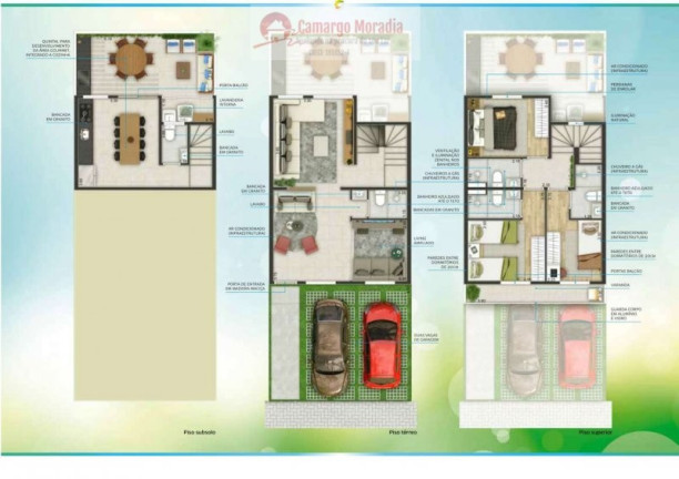 Imagem Casa de Condomínio com 3 Quartos à Venda, 95 m² em Jardim Modelo - Suzano