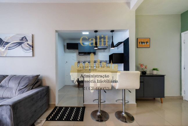 Imagem Apartamento com 2 Quartos para Alugar, 86 m² em Boqueirão - Santos Imagem Apartamento com 2 Quartos para Alugar, 86 m² em Boqueirão - Santos