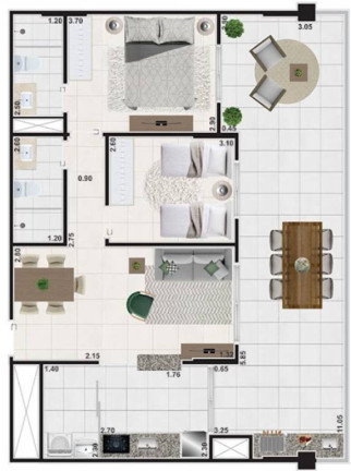 Imagem Apartamento com 2 Quartos à Venda, 95 m² em Enseada - Guaruja Imagem Apartamento com 2 Quartos à Venda, 95 m² em Enseada - Guaruja