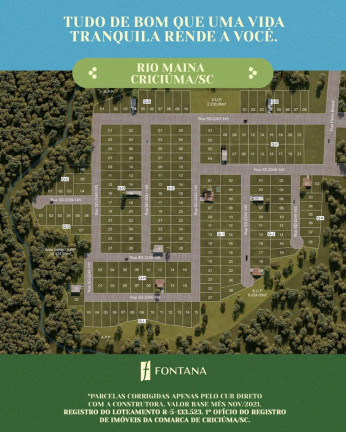 Imagem Terreno à Venda, 360 m² em Catarinense - Criciúma Imagem Terreno à Venda, 360 m² em Catarinense - Criciúma