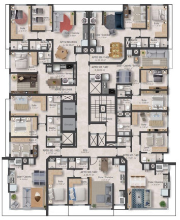 Imagem Apartamento com 3 Quartos à Venda, 87 m² em Capão Da Canoa - Capão Da Canoa