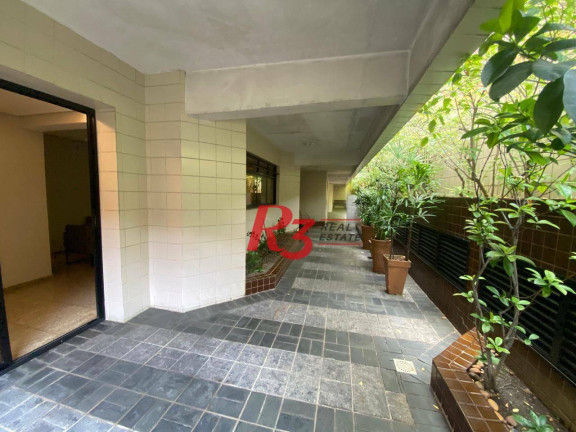 Imagem Apartamento com 3 Quartos para Alugar, 159 m² em Gonzaga - Santos