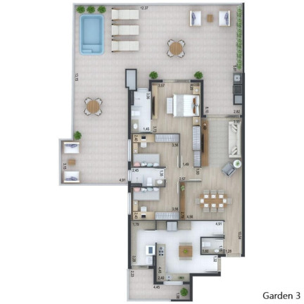 Imagem Apartamento com 3 Quartos à Venda, 125 m² em Ahú - Curitiba