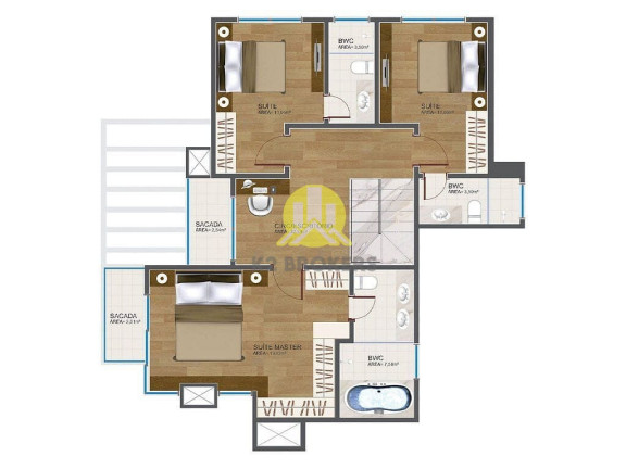 Imagem Cobertura com 3 Quartos à Venda, 252 m² em Cristo Rei - Curitiba Imagem Cobertura com 3 Quartos à Venda, 252 m² em Cristo Rei - Curitiba