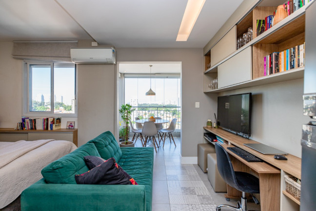 Imagem Studio com 1 Quarto à Venda, 37 m² em Chácara Santo Antônio (zona Sul) - São Paulo Imagem Studio com 1 Quarto à Venda, 37 m² em Chácara Santo Antônio (zona Sul) - São Paulo