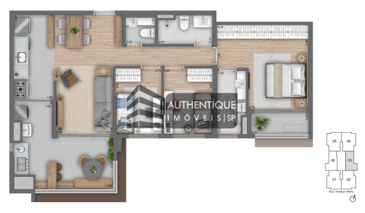 Imagem Apartamento com 3 Quartos à Venda, 93 m² em Vila Mariana - São Paulo Imagem Apartamento com 3 Quartos à Venda, 93 m² em Vila Mariana - São Paulo