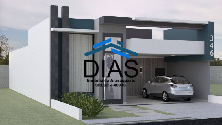 Imagem Casa com 3 Quartos à Venda, 153 m² em Residencial Campos De Piemonte - Araraquara