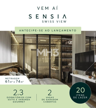 Imagem Imóvel com 3 Quartos à Venda, 74 m² em Swiss Park - Campinas