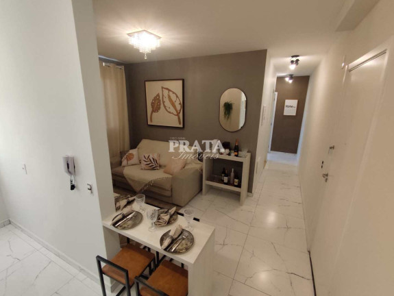 Imagem Apartamento com 2 Quartos à Venda, 50 m² em Areia Branca - Santos Imagem Apartamento com 2 Quartos à Venda, 50 m² em Areia Branca - Santos