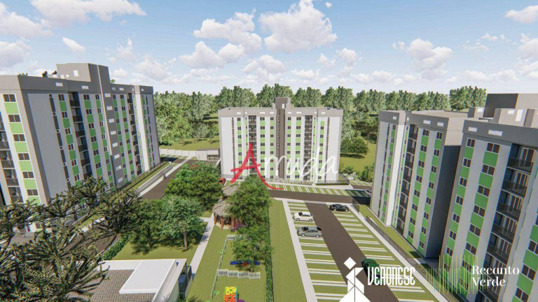 Imagem Apartamento com 2 Quartos à Venda, 48 m² em Universitário - Cascavel