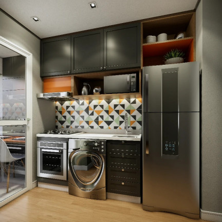Imagem Apartamento com 1 Quarto à Venda, 26 m² em Jaguaré - São Paulo
