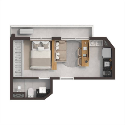 Imagem Apartamento com 1 Quarto à Venda, 24 m² em Vila Ipojuca - São Paulo Imagem Apartamento com 1 Quarto à Venda, 24 m² em Vila Ipojuca - São Paulo