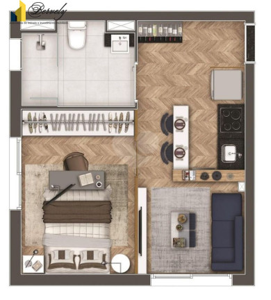Imagem Apartamento com 1 Quarto à Venda, 33 m² em Pinheiros - São Paulo Imagem Apartamento com 1 Quarto à Venda, 33 m² em Pinheiros - São Paulo