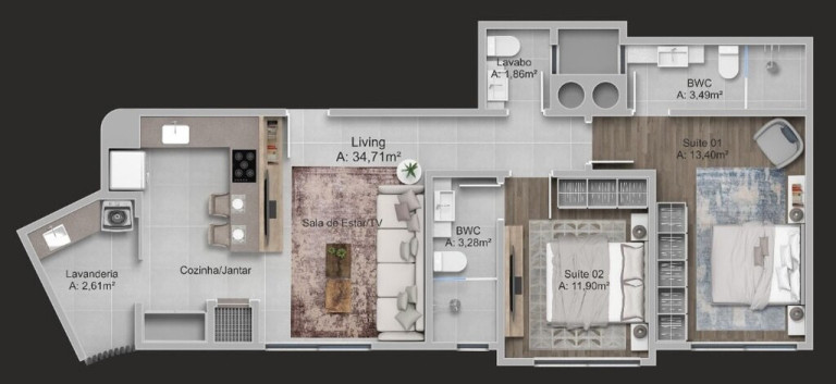 Imagem Cobertura com 3 Quartos à Venda, 13.604 m² em Praia Dos Amores - Balneário Camboriú Imagem Cobertura com 3 Quartos à Venda, 13.604 m² em Praia Dos Amores - Balneário Camboriú