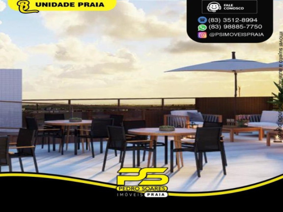 Imagem Apartamento com 1 Quarto à Venda, 33 m² em Jardim Oceania - João Pessoa