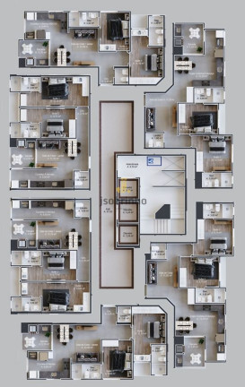 Apartamento com 2 Quartos à Venda, 70 m² em Morretes - Itapema