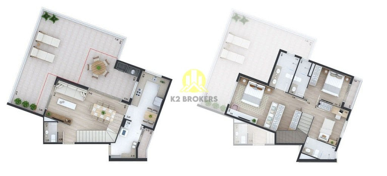 Imagem Apartamento com 3 Quartos à Venda, 105 m² em Juvevê - Curitiba Imagem Apartamento com 3 Quartos à Venda, 105 m² em Juvevê - Curitiba
