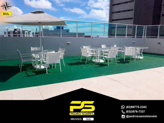 Foto do imóvel Apartamento com 2 Quartos à Venda, 58 m² em Manaíra - João Pessoa