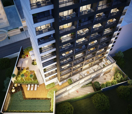 Imagem Imóvel com 1 Quarto à Venda, 33 m² em Centro - São Paulo