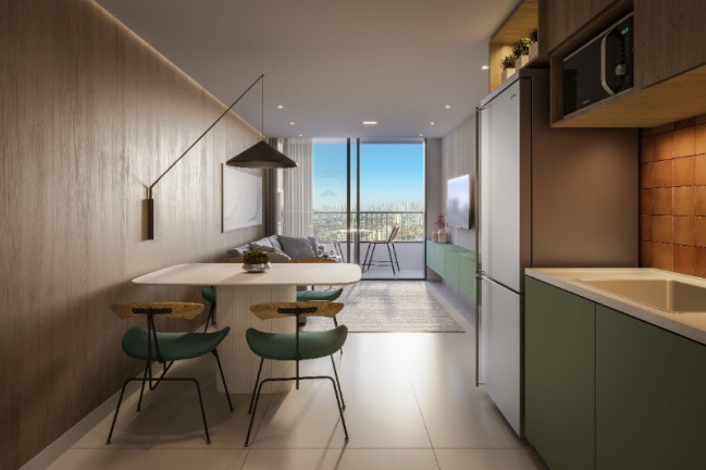 Imagem Apartamento com 1 Quarto à Venda, 40 m² em Tabuleiro (monte Alegre) - Camboriú