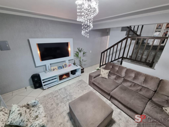 Imagem Casa com 3 Quartos à Venda, 130 m² em Parque Capuava - Santo André