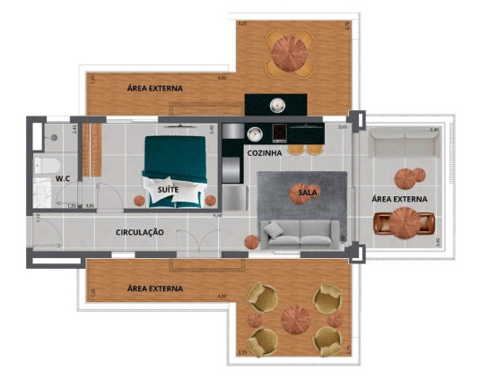 Imagem Apartamento com 1 Quarto à Venda, 93 m² em Itaim Bibi - São Paulo Imagem Apartamento com 1 Quarto à Venda, 93 m² em Itaim Bibi - São Paulo