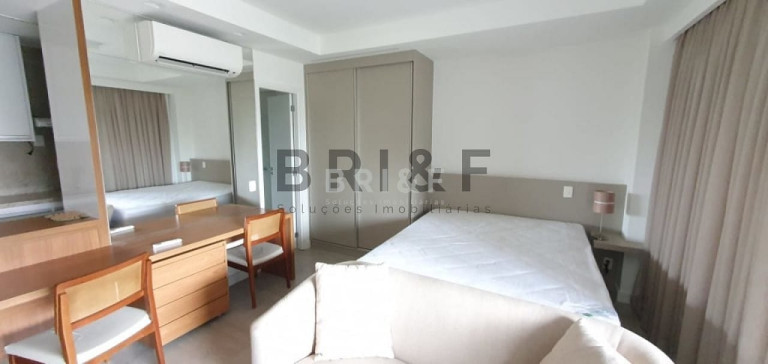 Apartamento com 1 Quarto para Alugar, 42 m² em Brooklin - São Paulo
