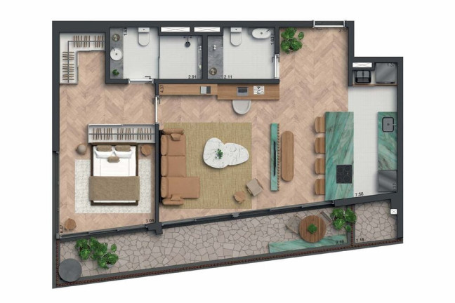 Imagem Apartamento com 1 Quarto à Venda, 180 m² em Jardim Paulista - São Paulo Imagem Apartamento com 1 Quarto à Venda, 180 m² em Jardim Paulista - São Paulo