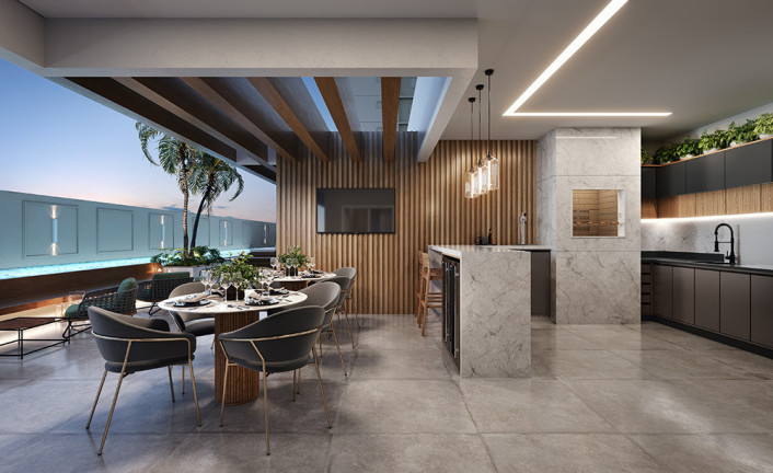 Imagem Apartamento com 2 Quartos à Venda, 63 m² em Tabuleiro Dos Oliveiras - Itapema