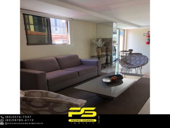 Imagem Apartamento com 2 Quartos à Venda, 60 m² em Cabo Branco - João Pessoa