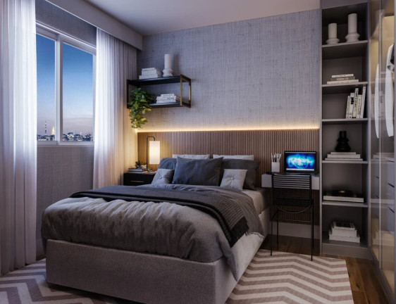Imagem Imóvel com 1 Quarto à Venda, 24 m² em Veloso - Osasco