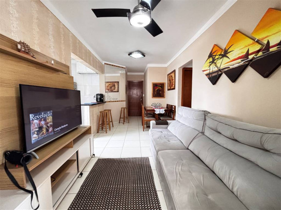 Imagem Apartamento com 2 Quartos à Venda, 60 m² em Guilhermina - Praia Grande
