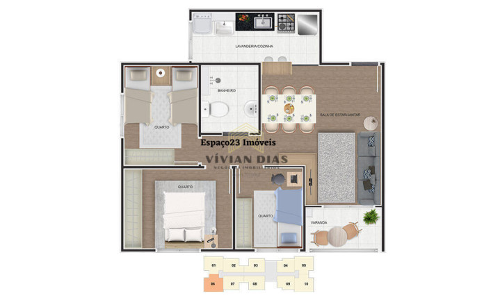 Imagem Apartamento com 3 Quartos à Venda,  em Canhema - Diadema