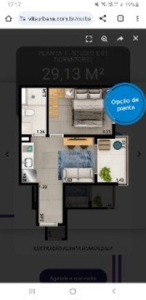 Imagem Apartamento com 1 Quarto à Venda, 27 m² em Vila Clementino - São Paulo Imagem Apartamento com 1 Quarto à Venda, 27 m² em Vila Clementino - São Paulo