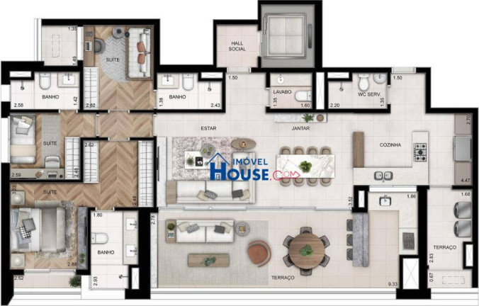 Imagem Apartamento com 4 Quartos à Venda, 157 m² em Perdizes - São Paulo
