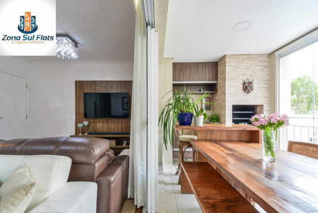 Apartamento com 3 Quartos à Venda, 101 m² em Santo Amaro - São Paulo