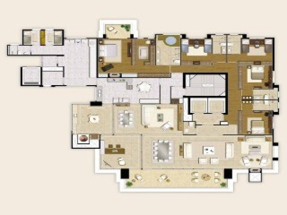Imagem Apartamento com 5 Quartos à Venda, 425 m² em Tatuapé - São Paulo Imagem Apartamento com 5 Quartos à Venda, 425 m² em Tatuapé - São Paulo