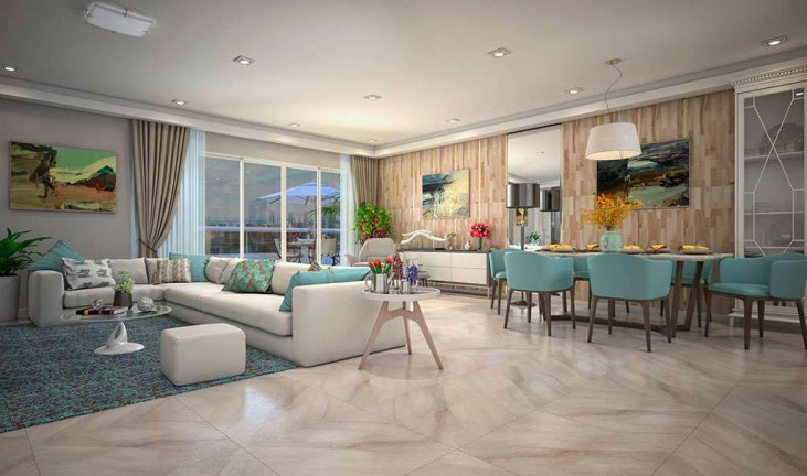 Imagem Apartamento com 3 Quartos à Venda, 118 m² em Guilhermina - Praia Grande