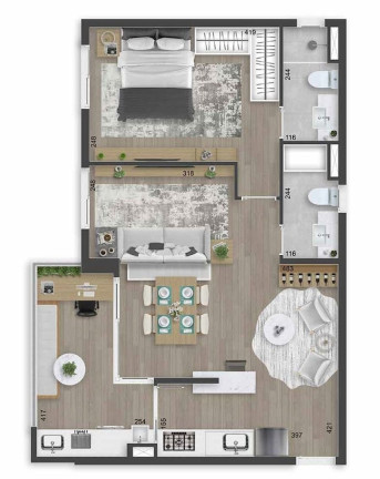 Imagem Apartamento com 2 Quartos à Venda, 78 m² em Alphaville - Barueri Imagem Apartamento com 2 Quartos à Venda, 78 m² em Alphaville - Barueri