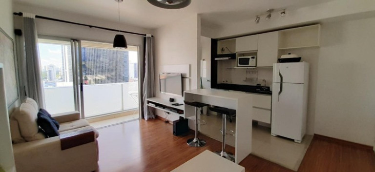 Imagem Imóvel com 1 Quarto à Venda, 55 m² em Santo Amaro - São Paulo
