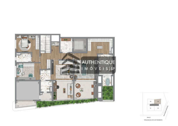 Imagem Apartamento com 4 Quartos à Venda, 208 m² em Brooklin - São Paulo Imagem Apartamento com 4 Quartos à Venda, 208 m² em Brooklin - São Paulo