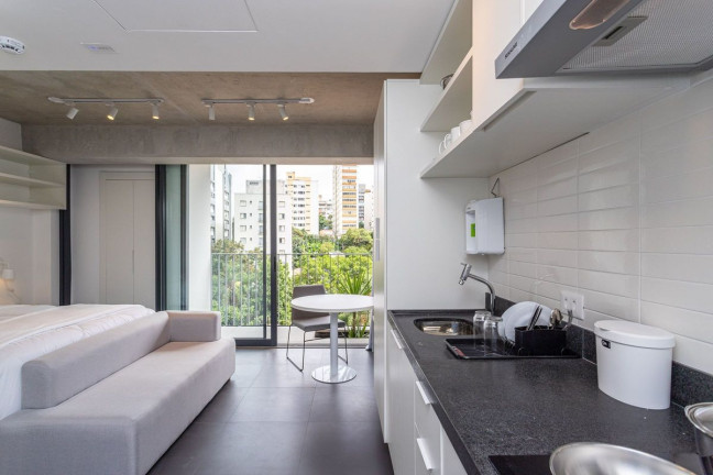 Imagem Apartamento com 1 Quarto para Alugar, 28 m² em Vila Madalena - São Paulo Imagem Apartamento com 1 Quarto para Alugar, 28 m² em Vila Madalena - São Paulo