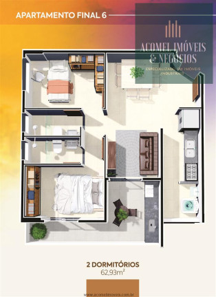 Imagem Apartamento com 1 Quarto à Venda, 48 m² em Vila Caiçara - Praia Grande