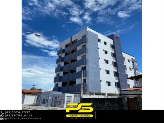 Apartamento com 2 Quartos à Venda, 62 m² em Jardim Cidade Universitária - João Pessoa